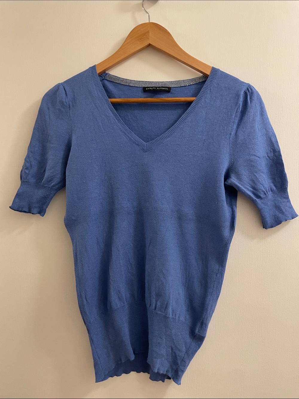Banana Republic Periwinkle Knit Top